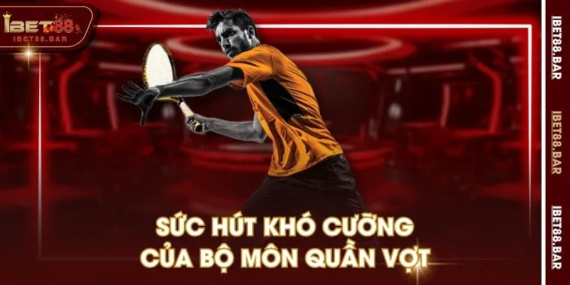 Sức hút khó cưỡng của bộ môn quần vợt