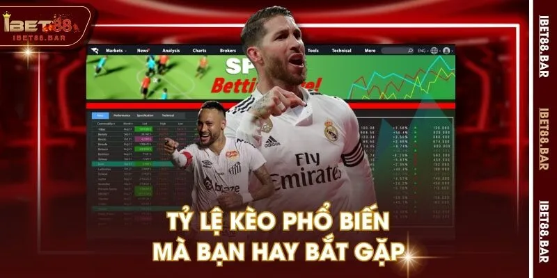 Tỷ lệ kèo phổ biến mà bạn hay bắt gặp